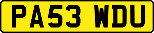 PA53WDU