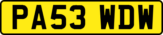PA53WDW