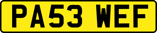 PA53WEF