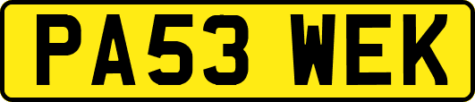 PA53WEK