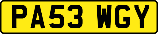 PA53WGY