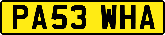PA53WHA
