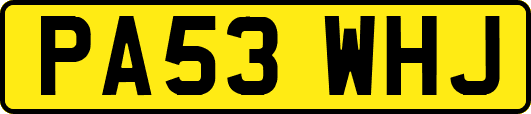 PA53WHJ