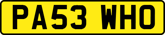 PA53WHO