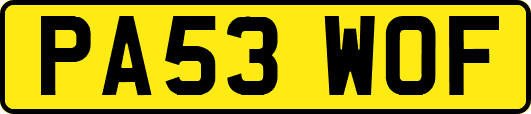 PA53WOF
