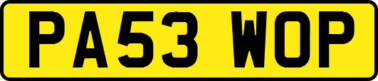 PA53WOP