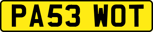 PA53WOT