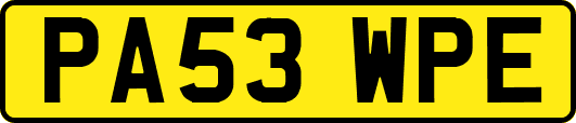 PA53WPE