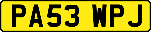 PA53WPJ