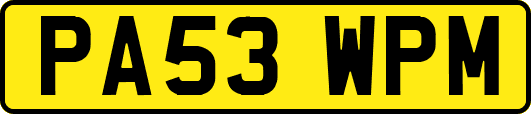 PA53WPM