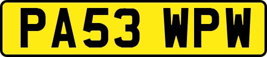 PA53WPW