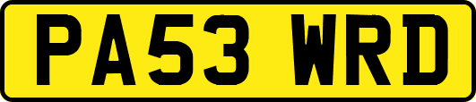 PA53WRD