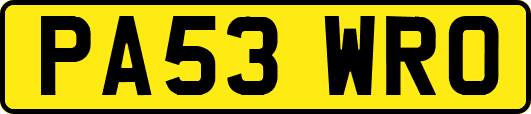 PA53WRO