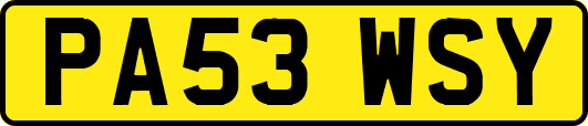 PA53WSY