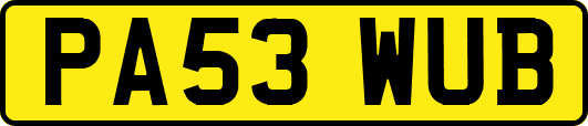 PA53WUB