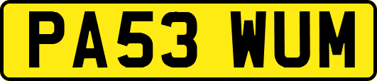 PA53WUM
