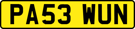 PA53WUN