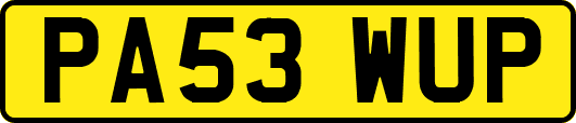 PA53WUP