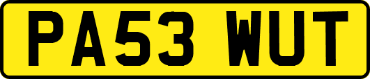 PA53WUT