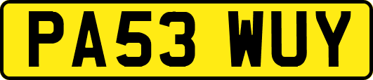 PA53WUY