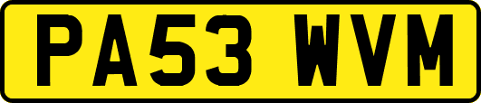 PA53WVM