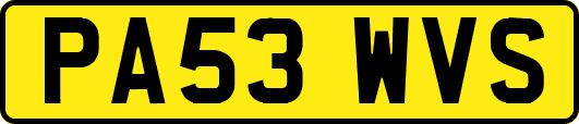 PA53WVS