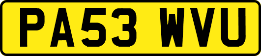 PA53WVU