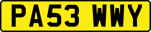 PA53WWY