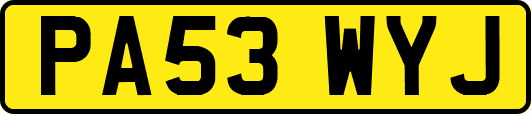 PA53WYJ