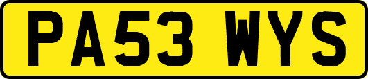 PA53WYS