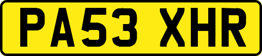 PA53XHR