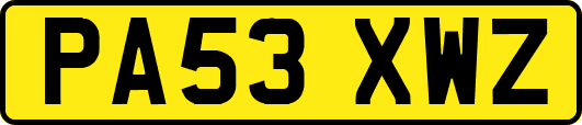 PA53XWZ