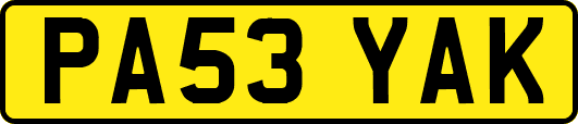 PA53YAK