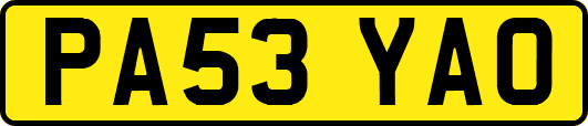 PA53YAO