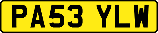 PA53YLW