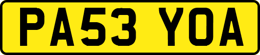 PA53YOA