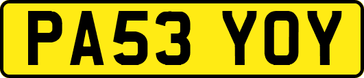 PA53YOY