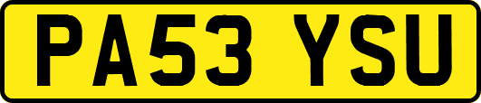 PA53YSU