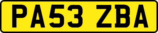 PA53ZBA