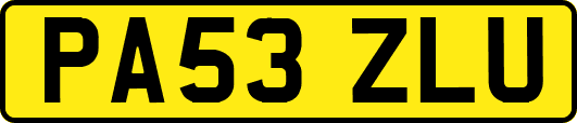 PA53ZLU