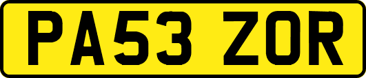 PA53ZOR