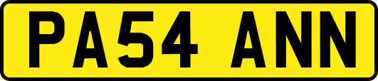 PA54ANN