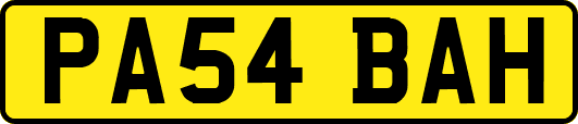 PA54BAH