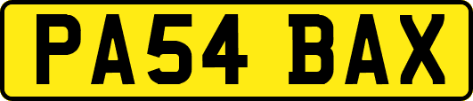 PA54BAX