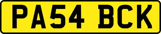 PA54BCK