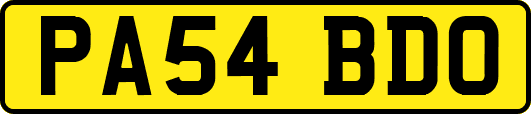 PA54BDO