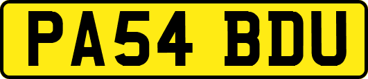 PA54BDU