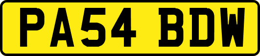 PA54BDW