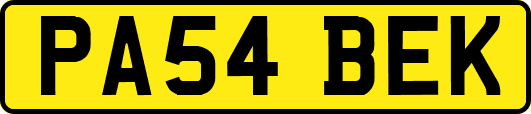 PA54BEK