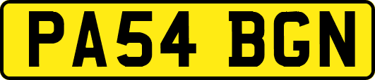 PA54BGN